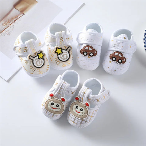 Newborn Baby Shoes Cute Infant Toddler Baby Shoes for Girls Boys Spring