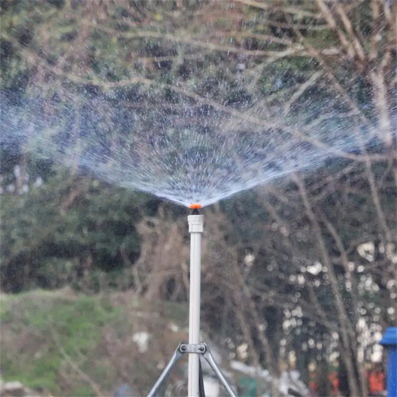 Male Thread Automatic Rotation 360 Degree Watering Nozzle Sprinkler Garden Park Lawn Flower Vegetable Irrigation