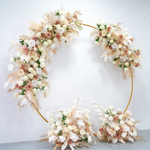 Wedding Decoration Flower Row Road Leading Flower Ball Arch Arrangement