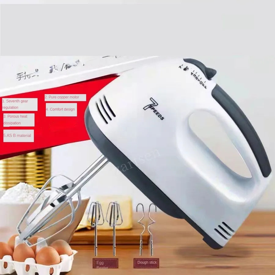 7-Speeds Electric Mixer Egg Beater handheld Food Mixers