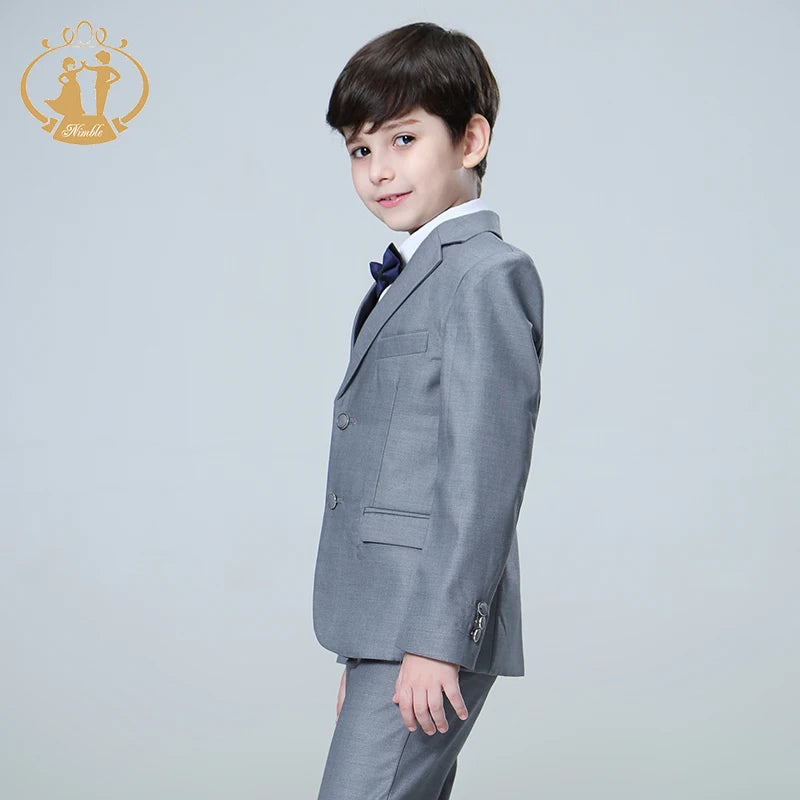 Formal Boy Suit for Weddings Children Party Host Costume