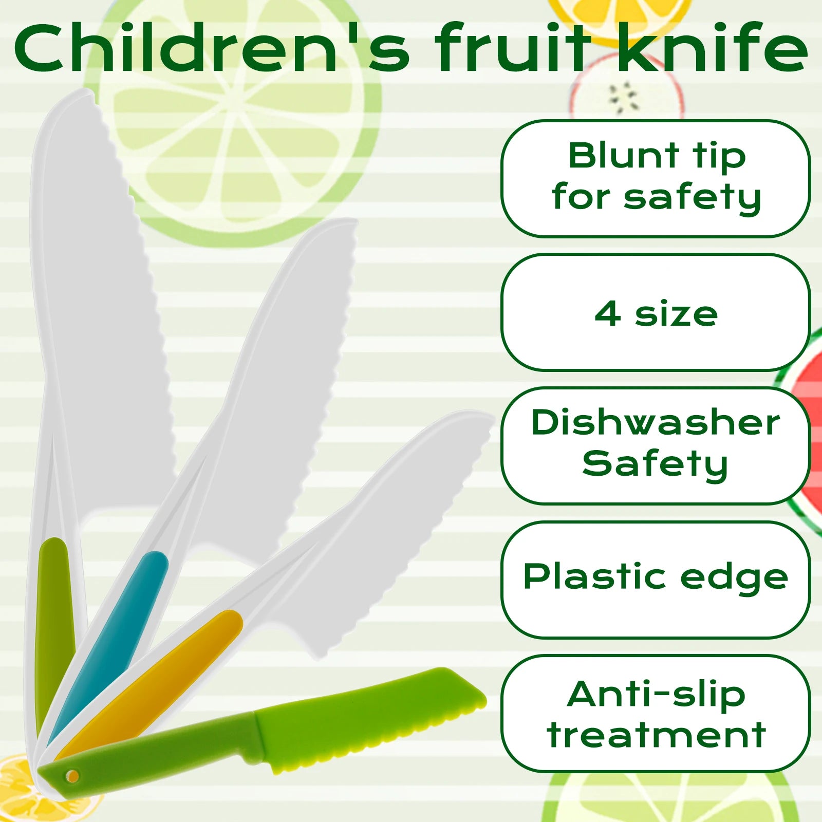 Kids Cooking Cutter Set Kitchen Baking Knife