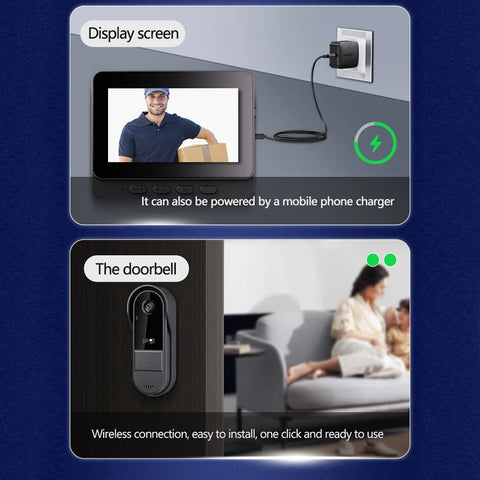 Wireless Video Doorbell Camera