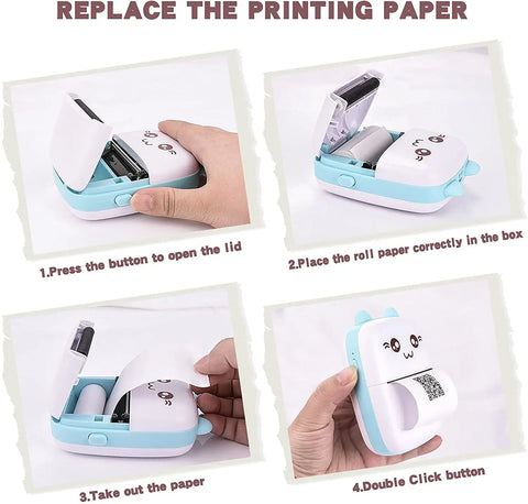 Portable Thermal Printer MINI Photo Label Memo