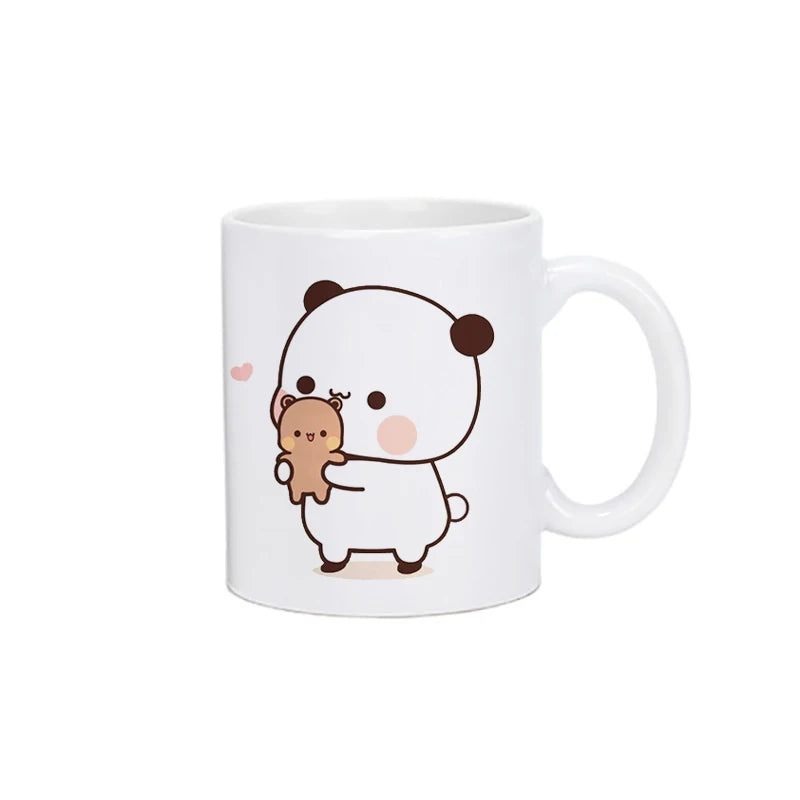 Panda Bear Bubu Dudu Coffee Milk Cup