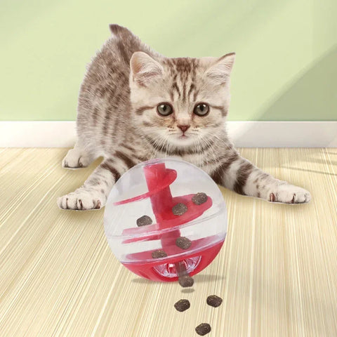 Interactive Cat Food Feeder Ball Pet Toys