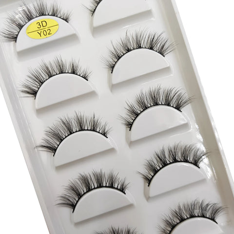 Natural Mink Lashes Short False Eyelashes