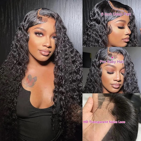 Human hair Curly Wig For Women