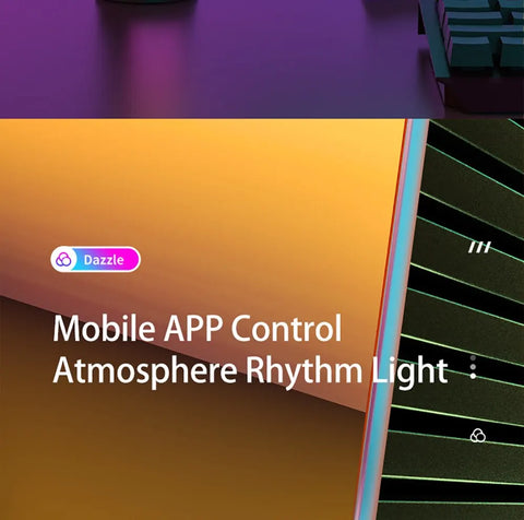 Sided Ambient Lamp APP Control Sound Control