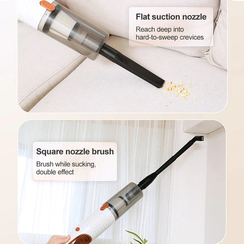 Powerful Suction  2 In 1 Handheld Vacuum Cleaner for Home Cleaner