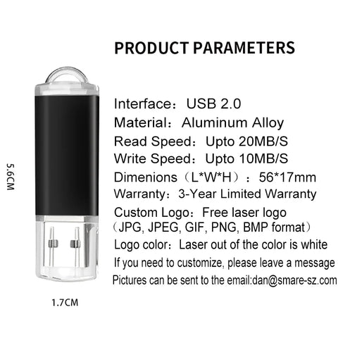 USB Stick Flash Disk Free laser