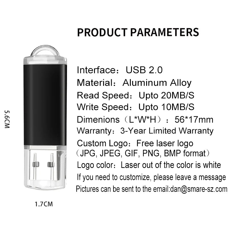 USB Stick Flash Disk Free laser