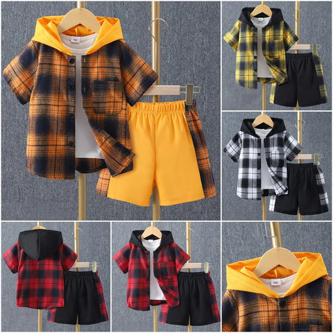 Children Clothing Sets Short Sleeve