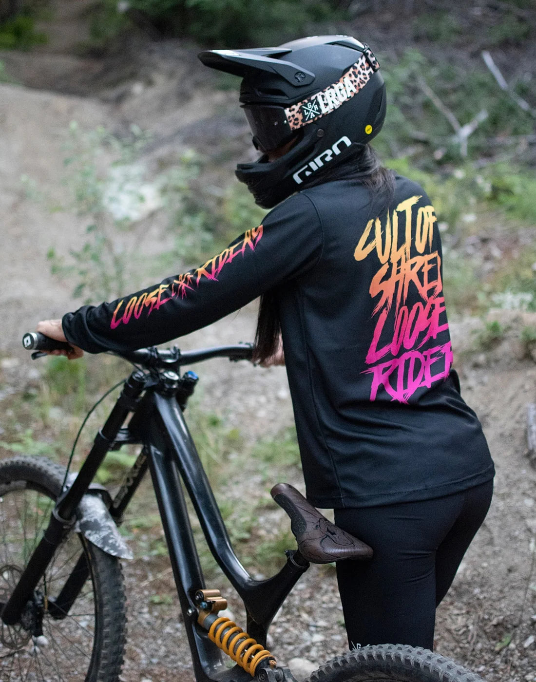 Loose Riders Men's and Women's Enduro Cycling ShirtDH Motocross Downhill Jersey BMX MTB Mountain Bike Enduro Jersey