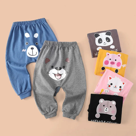 1 Year Baby Boys Girls Big PP Pant Baby Cotton Pants