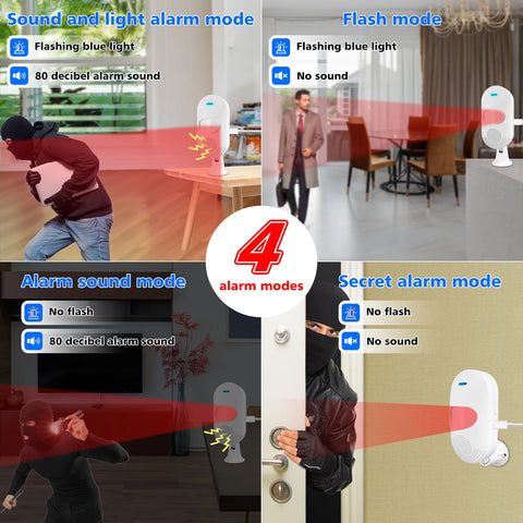 Tuya Smart Home Security Protection WiFi PIR infrared Motion Detector Alarm Sensor Burglar Alarm Smart Life APP Support Alexa