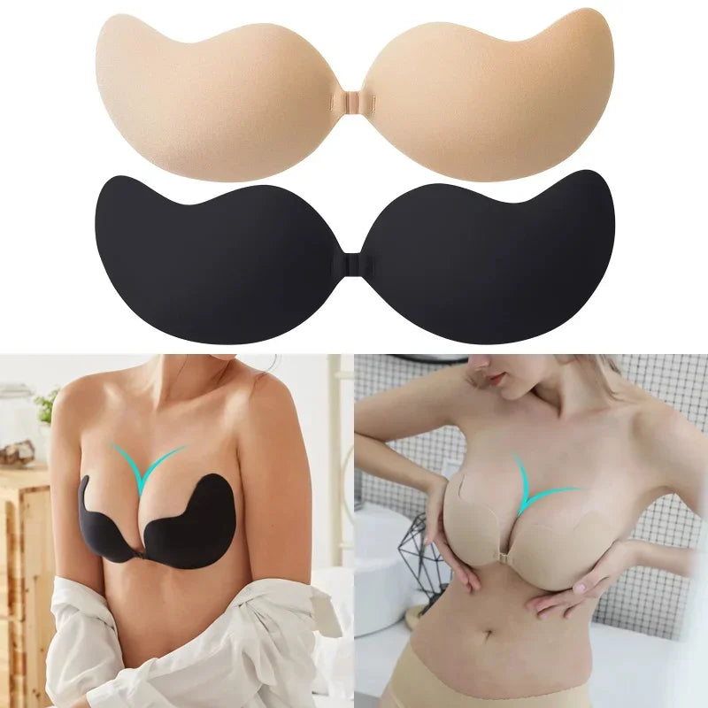 Invisible Strapless Adhesive Stick Bra