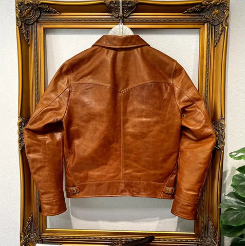 soft cowhide jacket