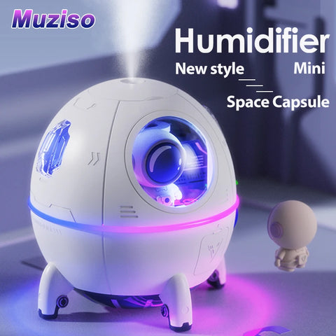 Essential diffuser Night Light Cold Mist space capsule