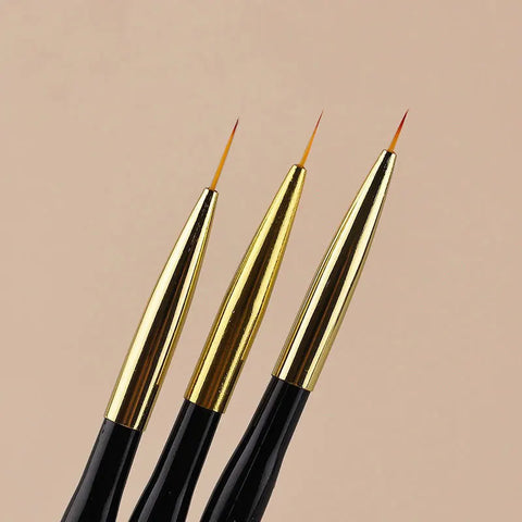 Brush Set Tips Ultra-thin Line Drawing Pen Dual End UV Gel Painting Brushes