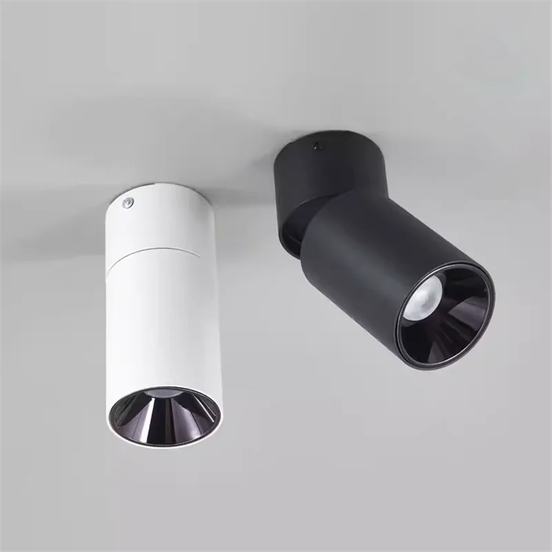 Surface Mounted Folding and Rotating LED Spotlights