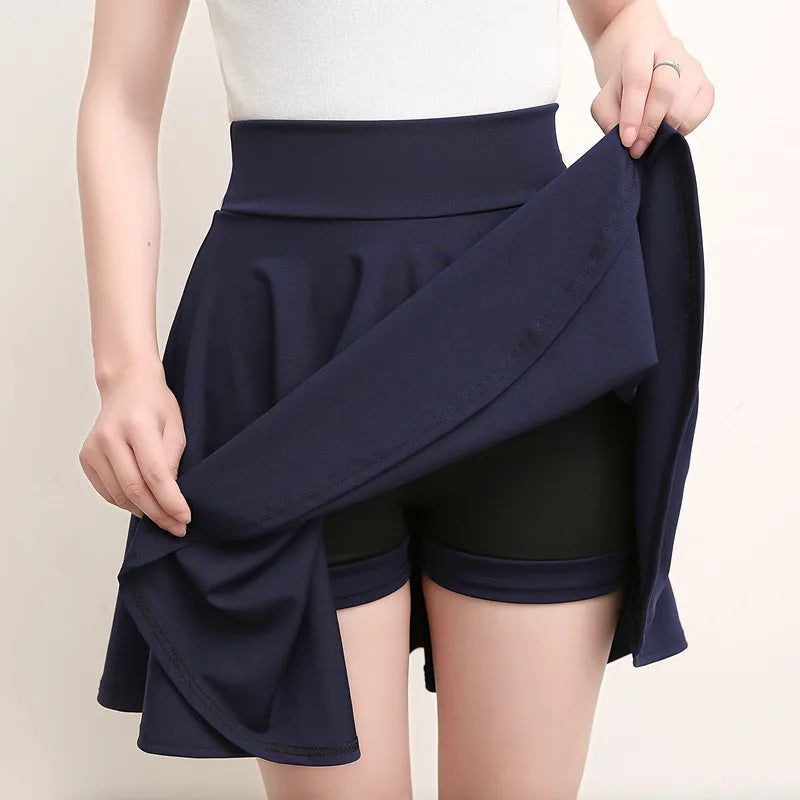 Women's Basic Shorts Skirt Fashion Versatile