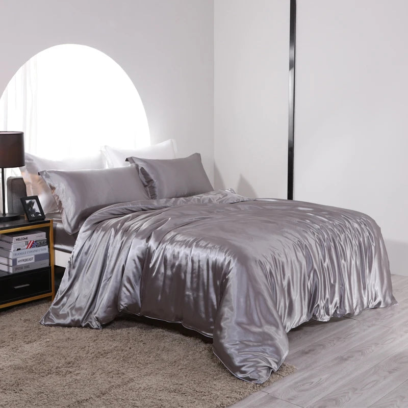 Blend Mulberry Silk Luxury Bedding Set