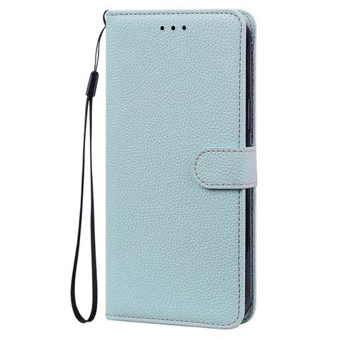 Flip Case for Samsung Galaxy S22 S21 S20 S10 S9 S8 Plus Lychee Pattern PU Leather Wallet Case for Galaxy S20FE S21FE S22 Ultra