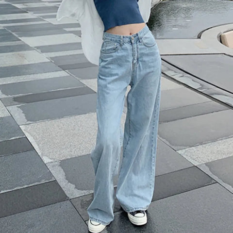 Autumn Spring Jeans Women Denim Pants