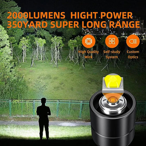 Rechargeable Torches Tactical Flashlights