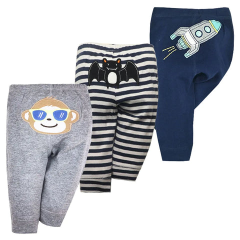 100% Cotton Soft Girl Pants Baby Boy