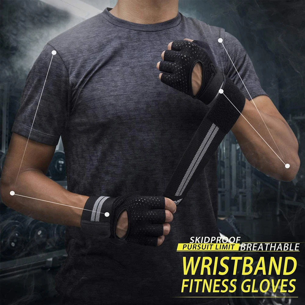 Gloves For Men Hand Support Wrist Brace For Sports