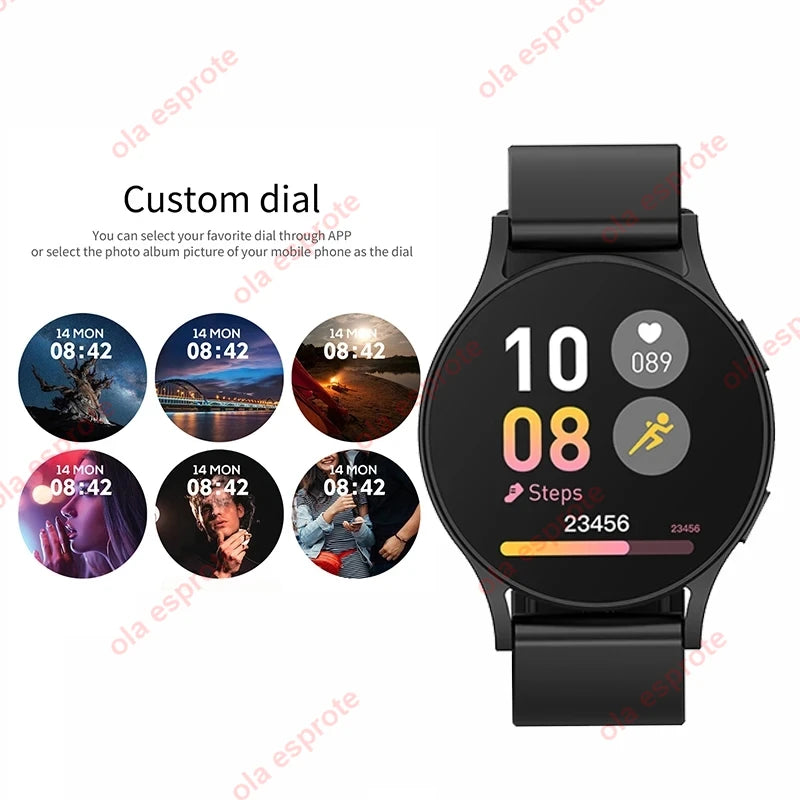 GPS Sport Smart Watch 6 Men Woman Custom Dial 1.32'' Screen Bluetooth Call Heart Rate Health Monitoring For Watch 6 Pro 2024 New