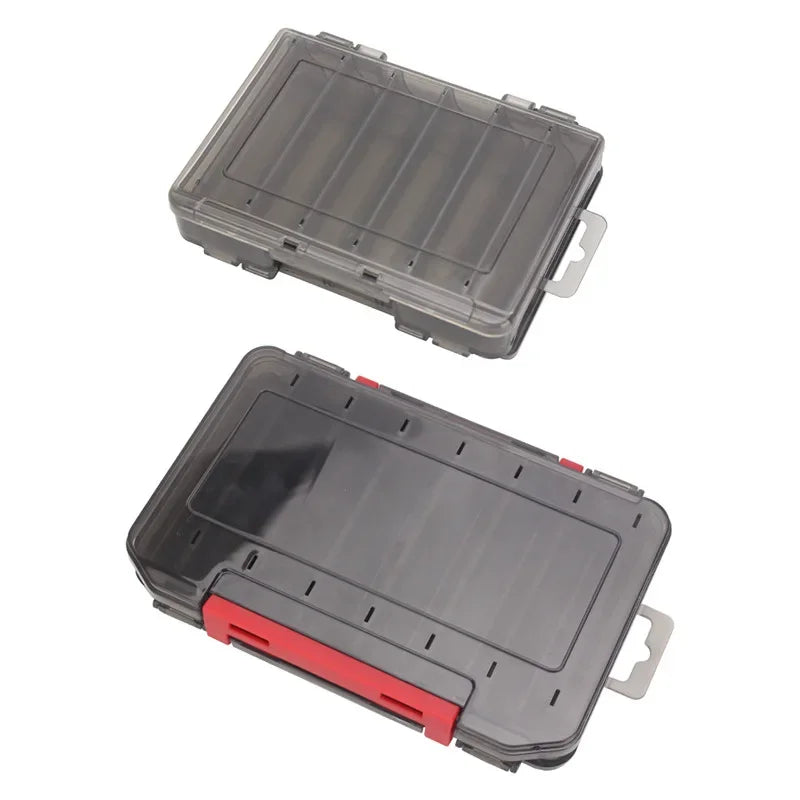 Double Sided Fishing Tackle Box Hook Storage Box Fishing Accessories