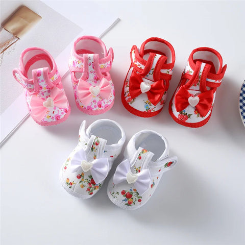 Newborn Baby Shoes Cute Infant Toddler Baby Shoes for Girls Boys Spring