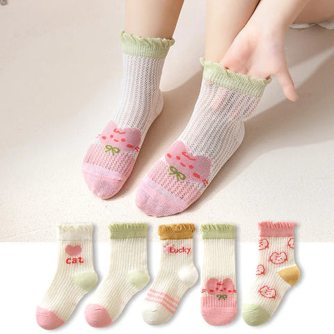 Fashion Cotton Solid Children Socks