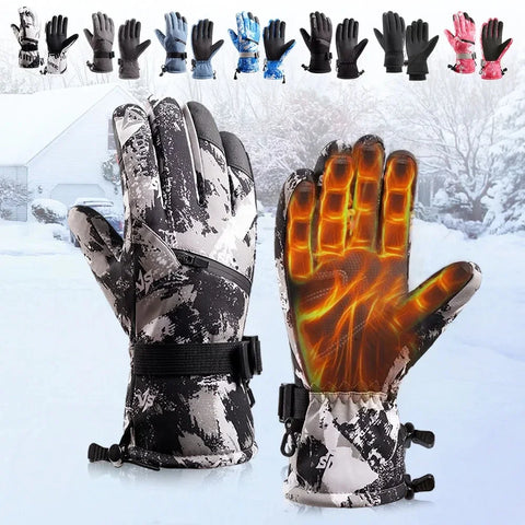 Windproof Riding Hiking Skiing Skateboard Snowboard Gloves