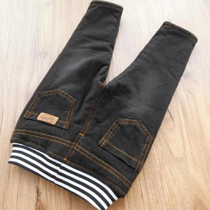 High Quality Thick Warm Winter Jeans