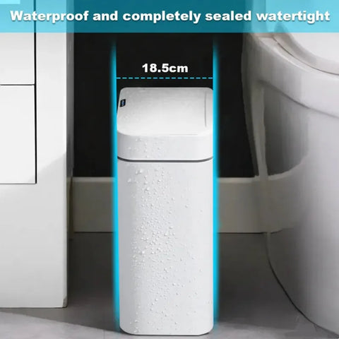 Bathroom Smart Sensor Trash Can Garbage Bucket for Kitchen Toilet Waterproof