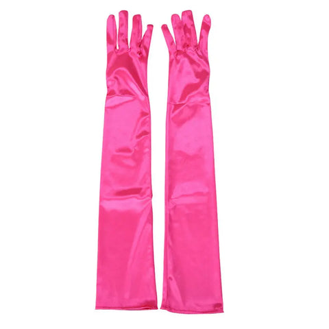 Women's Evening Party Formal Gloves Solid Color