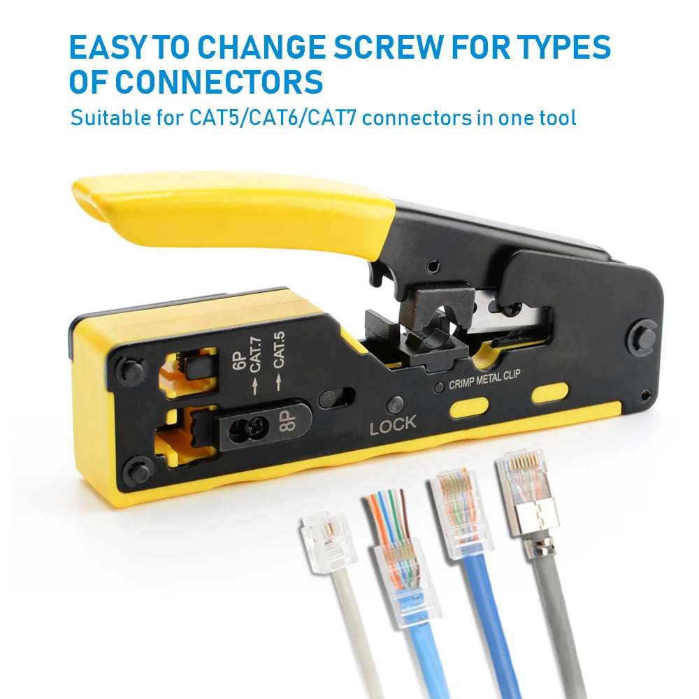 Crimping Tool Ethernet Connectors