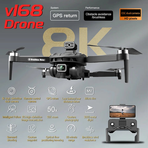 5G Professional 8K HD Aerial Photography Dual-Camera drone