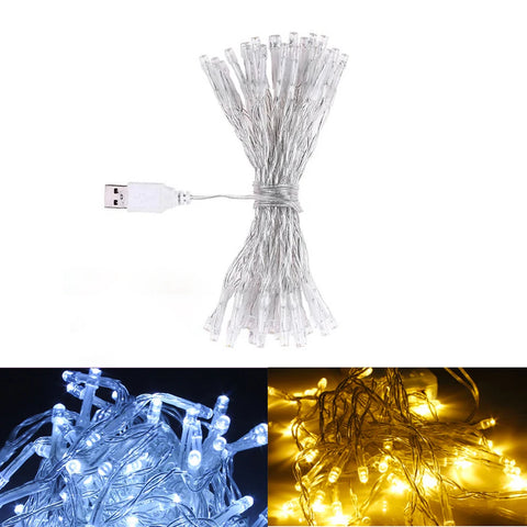 Led USB String Garland Christmas Tree Fairy Light