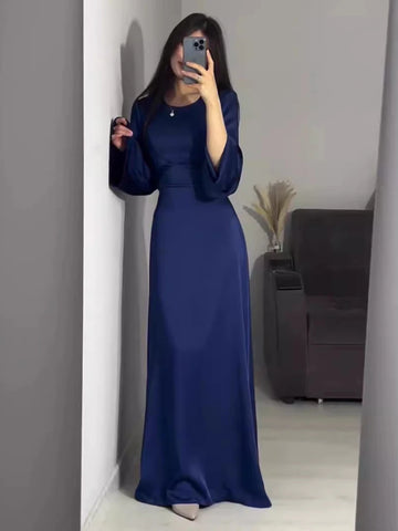 Spring Eid Muslim Dress Women