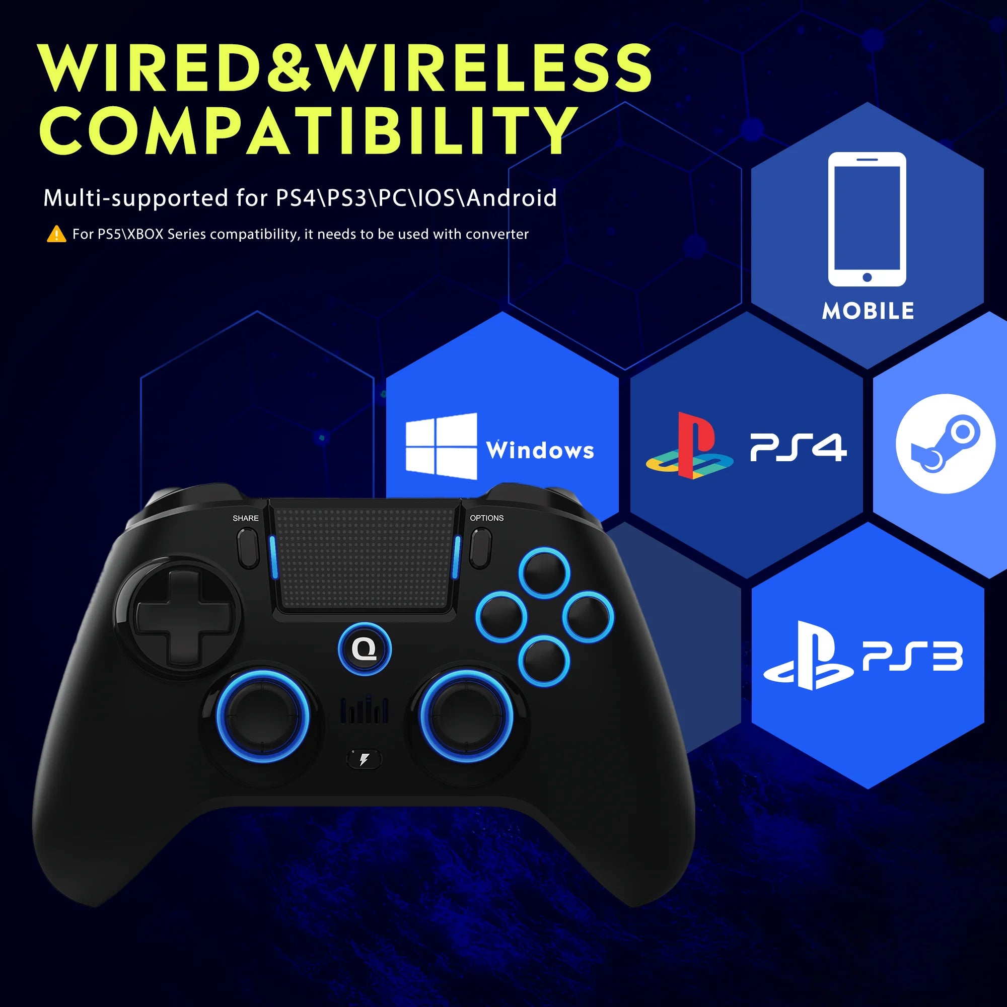 N5 Wireless Controller for PS4