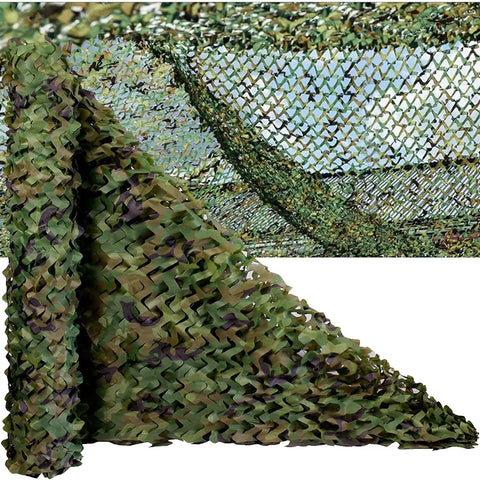 Camo Netting,Camouflage Net Bulk Roll Sunshade Mesh Nets Blinds for Car Tent Awning Blind Hunting Theme Party Decorations