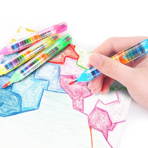 Oil Pastel Kindergarten Art DIY Color Pencils Stationery