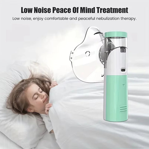 USB Medical Silent Mesh Nebulizer Handheld Asthma Inhaler Atomizer for Kids Adult Health Care Mini Portable Humidifier