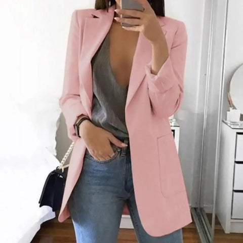 European And American Women Blazer Fashion Casual Suit Slim Fit