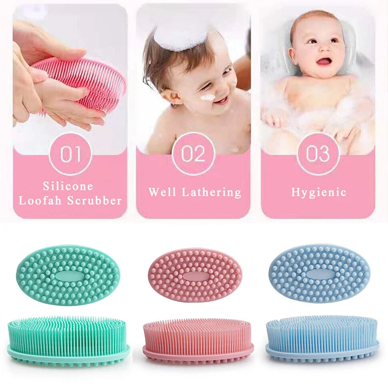 Head Washing Brush Comb Silicone